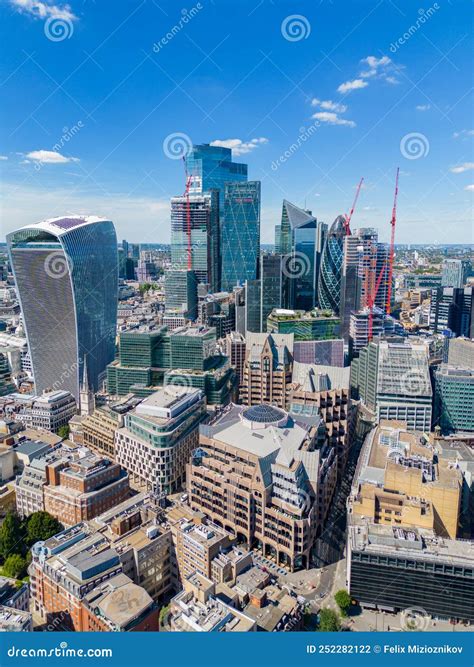 Vertical Photo Downtown London UK Editorial Photography - Image of united, england: 252282122