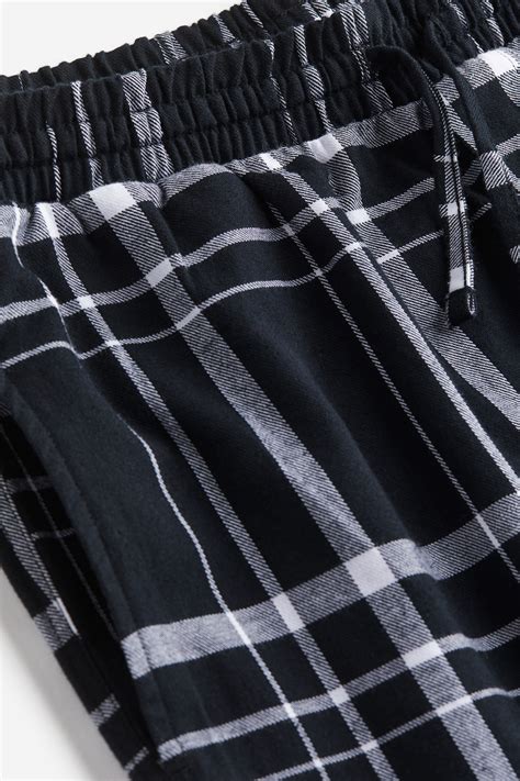 Core Flannel Pyjama Pants - Black/white - Björn Borg - Men | H&M DE