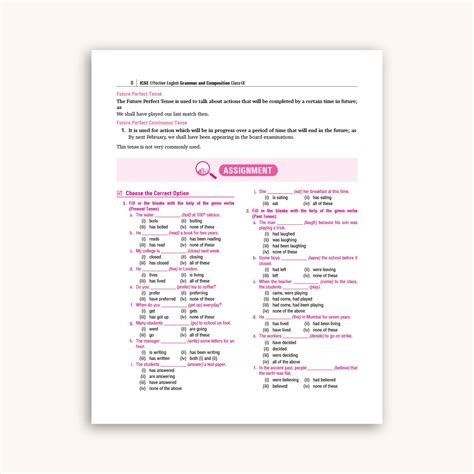 Buy ICSE Board English Grammar Text Book for Class 9th | Nageen Prakashan