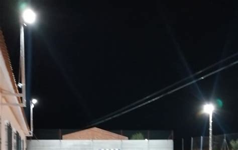 Nuevas luces LED del Polideportivo Buenasbodas.