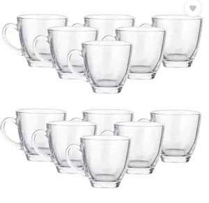 TRILOKNKS Pack of 12 Glass Glass Tea & Coffee Cup Price in India - Buy ...
