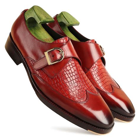 Buy Men's Leather Monk Strap Shoes Online at Best Price in India ...