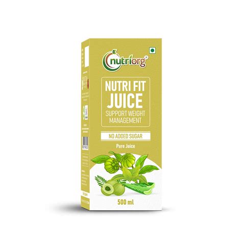 Buy Nutriorg Nutri Fit Juice - 500 ml Online at Best Price in India