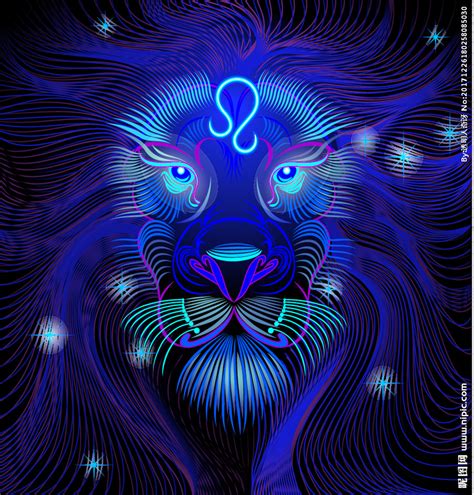 十二星座狮子座图片素材-正版创意图片400133402-摄图网