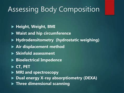 Ex Of Body Composition