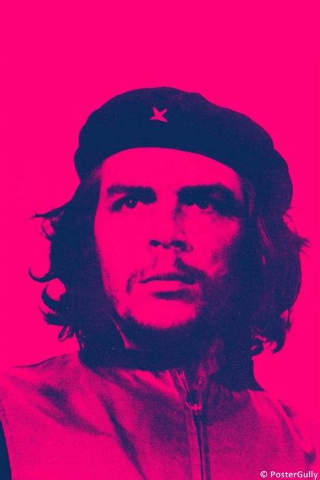 Buy Home Decoration Products | Che Guevara Pink – PosterGully