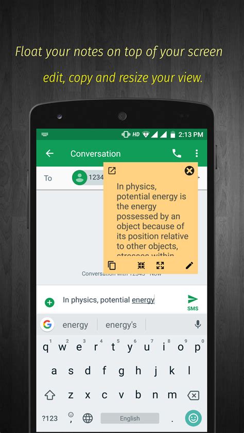 Forever notes - Floating and speaking notes - App on Amazon Appstore