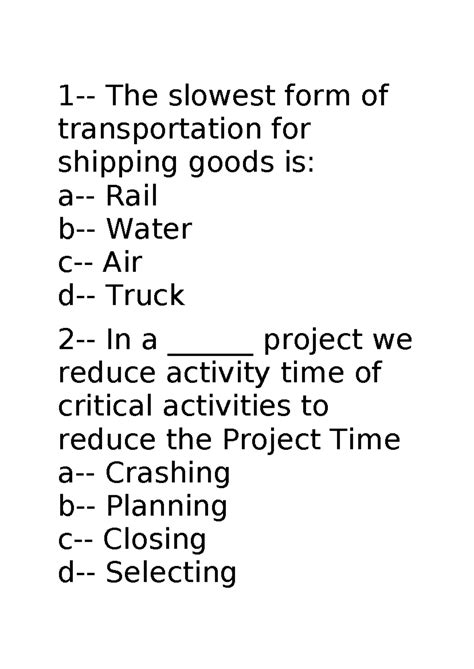 1 - THESE ARE SAMPLE QUESTIONS FOR REFRENCE - 1- The slowest form of ...