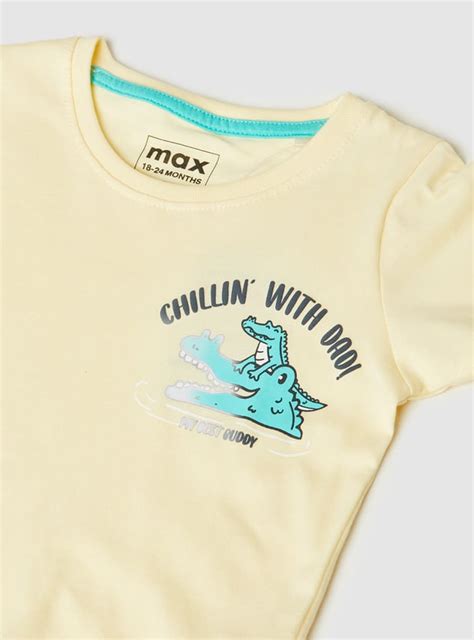 Buy Boys Printed T-shirt Online at just Rs. 149.0 - 1000014734862 | Max ...