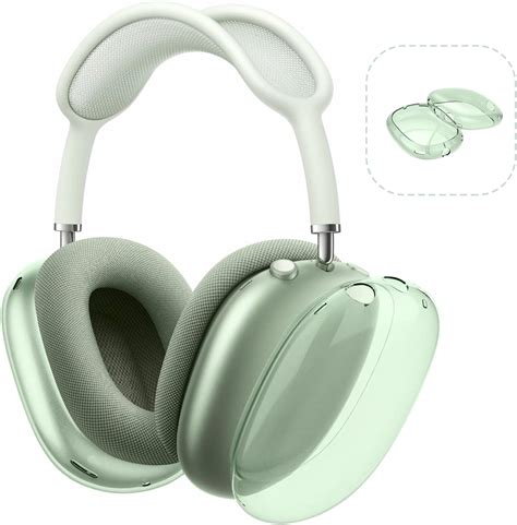 Amazon.com: Case Cover for AirPods Max Headphones, Clear Soft TPU ...