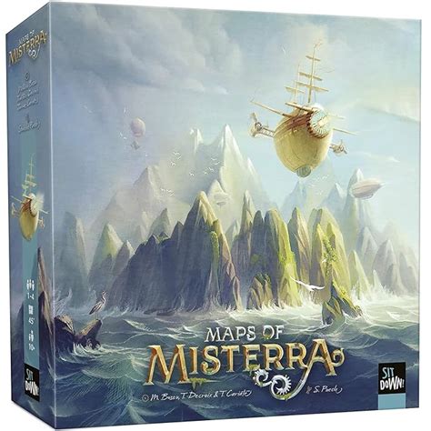 Buy Sit Down Games: Maps of Misterra - Strategy & Tile Placement Game ...