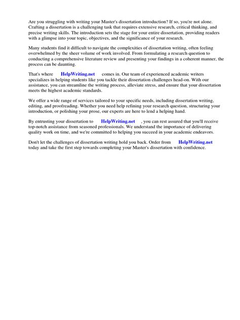 Image result for Good Dissertation Introduction Example