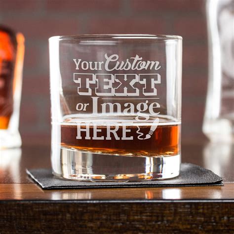 Engraved Whiskey Glasses - Design: CUSTOM - Everything Etched