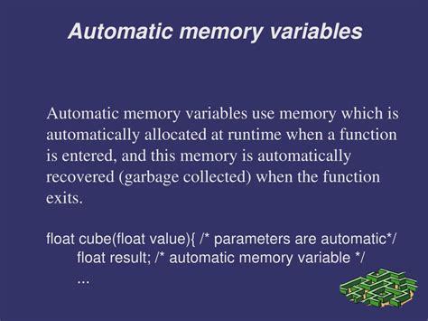 Image result for Automatic Memory Allocation