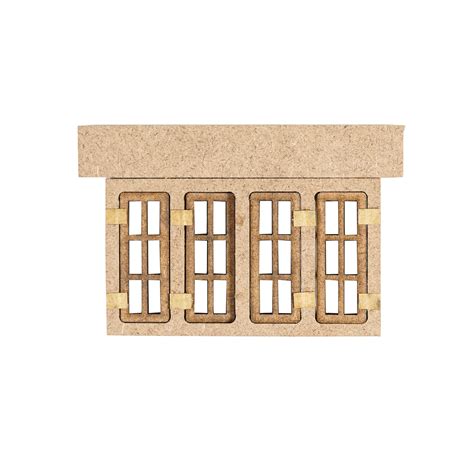 Build A Home 4 Door Window 6 Panel W85.4 X H49 Mm 2Pc Pbhc Lb – Itsy Bitsy