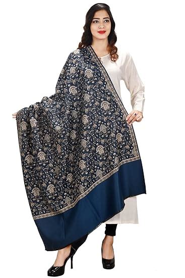 Buy FusFus Women's Weaving Woolen Shawl (F0117,Multicolour,Free Size ...