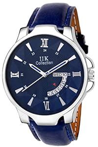 Buy IIK COLLECTION Analog Silver Dial Quartz Movement Watch for Men and ...