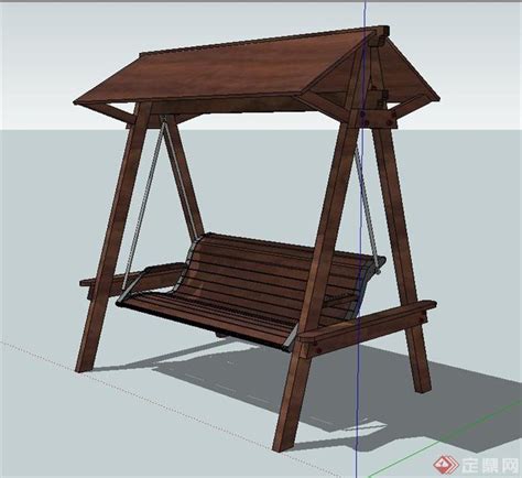 木椅 3D模型 免费下载 - 3DCOOL 3D酷站