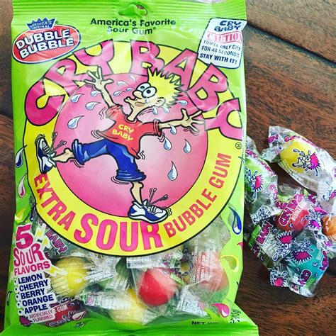 Cry Baby Gum (History, Marketing & Pictures) - Snack History
