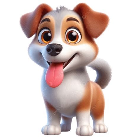 Cute Dog 3d Images, Dog 3d Images, Cute Dog 3d PNG Transparent Image ...