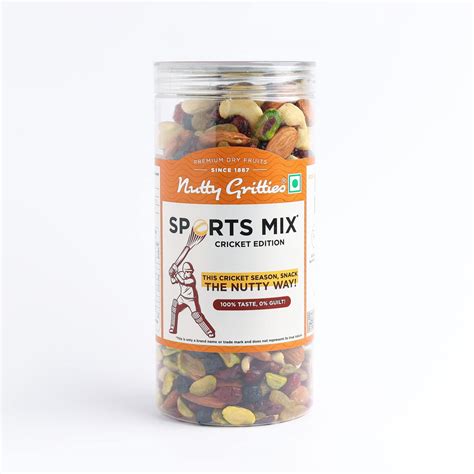 Nutty Gritties Sports Mix - Roasted Almonds, Cashews, Pistachios, Dried ...