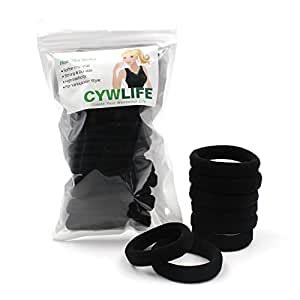 CYWLIFE CYWLIFE 12-14MM Large Hair Ties Bands for Women Girls Men for ...