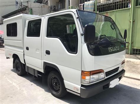 Isuzu 4W Brand New Elf Double Cab FB Body, Cargo Dropside, Aluminum Van, Mini Dump Truck, Japan ...