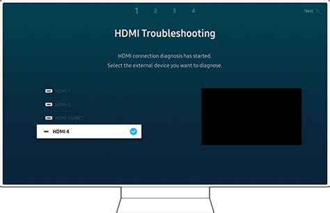 My TV doesn’t detect a device connected via HDMI | Samsung India