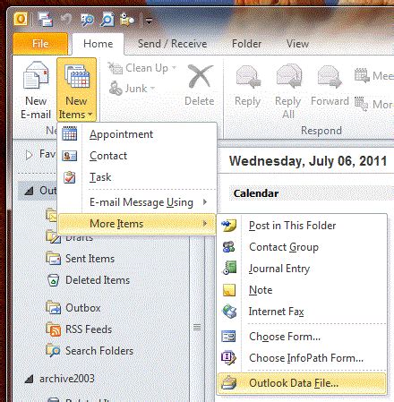 Image result for Copy PST File to New Computer