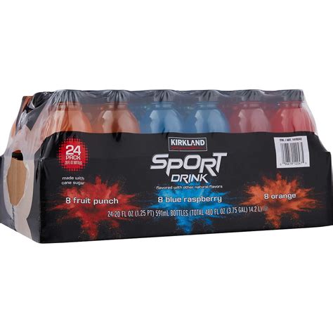 Kirkland Signature Sports Drink Variety, 20 Ounce (24 Count) - Walmart.com