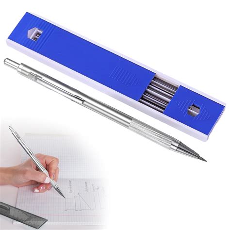 Mechanical Pencil for Art Full Metal Mechanical Pencil Set Drafting ...