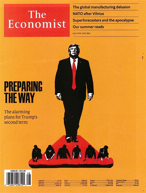 THE ECONOMIST MAGAZINE - JULY 15 / 21, 2023 - PREPARING THE WAY - BRAND NEW: The Economist ... - economist subscription