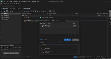 Declare in SQL 的图像结果