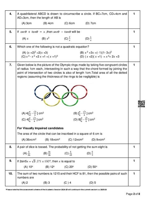 Image result for Example of Maths Class 10