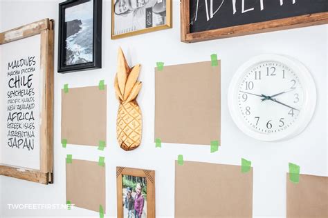 Hanging Pictures Without Nails -8 Ways The Honeycomb Home | atelier ...