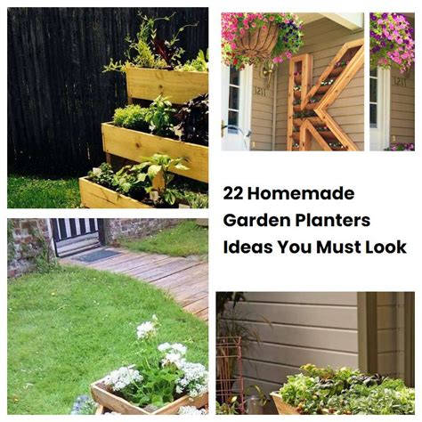 Homemade Garden Planters 的图像结果