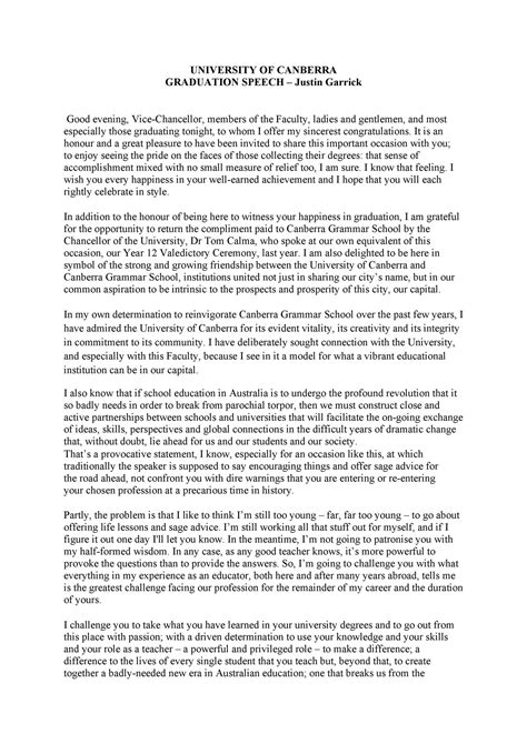 50 Top Graduation Speech Ideas & Examples