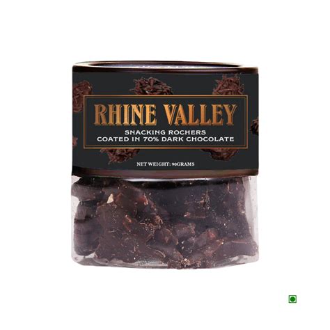 Rhine Valley 70% Dark Chocolate Snacking Clusters 90g – Cococart India