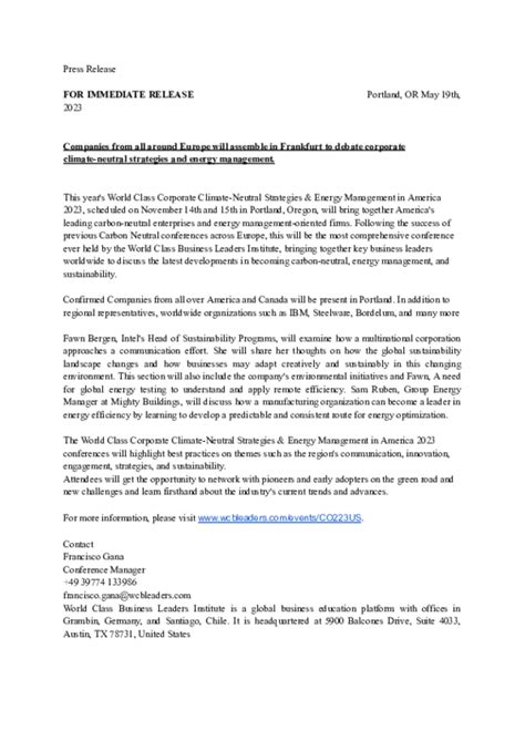 World Class Corporate Climate-Neutral Strategies & Energy Management ...