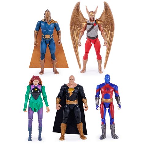 Dc Comics Black Adam And Justice Society Set 4 Inch | Desertcart South ...