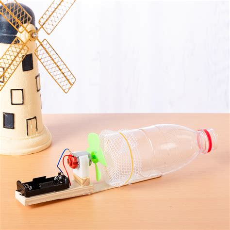 科技手工小制作简单拼装科技制作DIY小学生自制电动风扇科普玩具-阿里巴巴