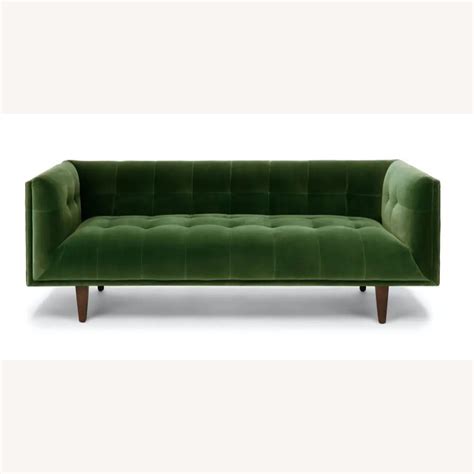 Article Green Velvet Sofa - AptDeco