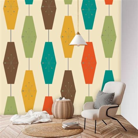 Image result for Geometric Patterns Mid-Century Modern