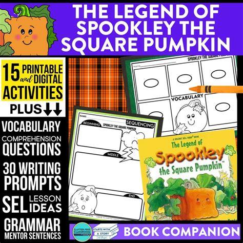 The Legend of Spookley the Square Pumpkin Activities and Lesson Plans ...
