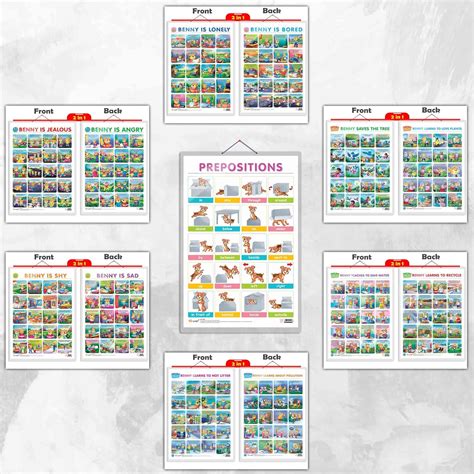 2 IN 1 STORY CHART BENNY IS ANGRY AND BENNY IS JEALOUS, 2 IN 1 STORY ...