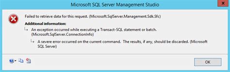 Image result for SQL Error Page