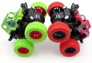 Dilurban Best Pack of 2 Toys 360° Rotating Stunt Flipping Unbreakable ...