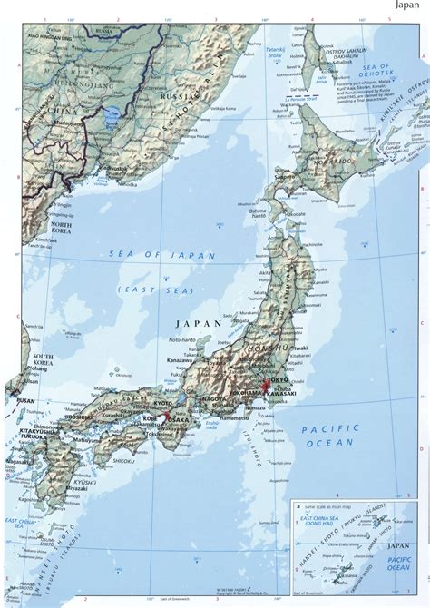 Japan Geography Map 的图像结果