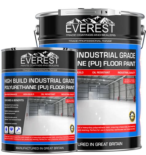 Everest Trade - Industrial Floor Paint - High Build - Polyurethane ...