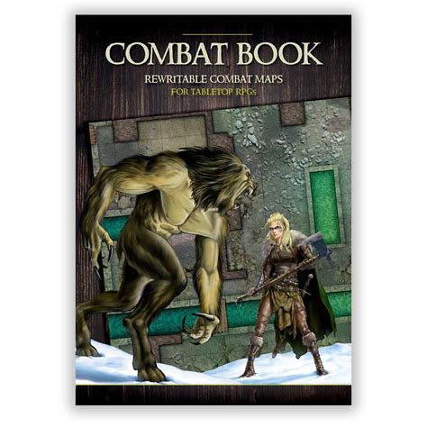 Buy Combat Book: rewritable A3 s for RPGs (RPG grid s and dungeons ...